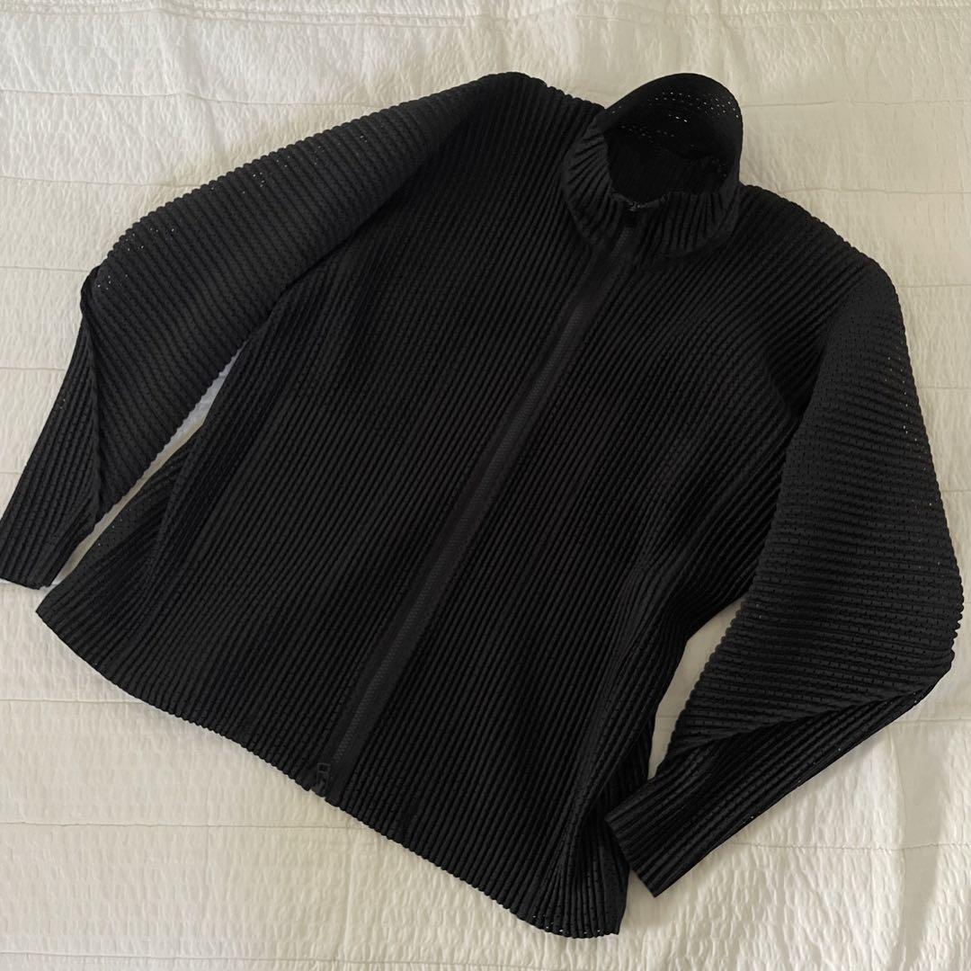 【21SS HOMME PLISSE ISSEY MIYAKE 2WAYコート】 ISSEY MIYAKE HOMME PLISSEコート