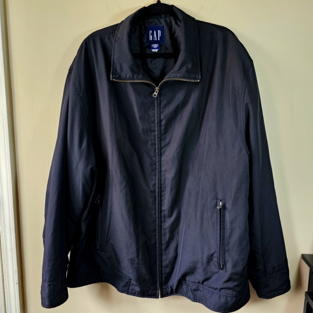 Vintage GAP Full Zip Jacket Mens XXL Y2K Softshell Lightweight