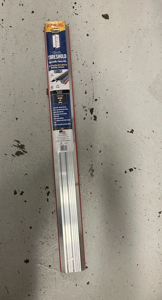 Umbral de puerta de aluminio 3 3/4" x 36" Foto 2 de 4