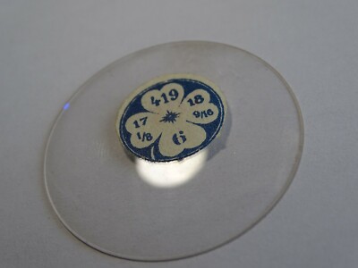 Verre Minéral Pour Montre Gousset - Diamètre 43,8 Mm - Pièce Horlogerie De Remplacement