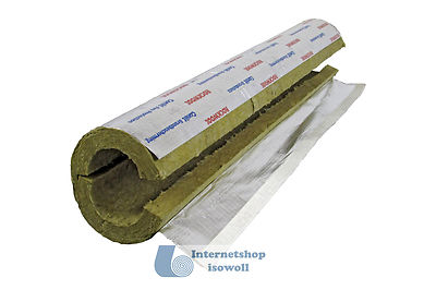 1 Laufmeter Rockwool Conlit 150U Brandschutz Steinwolle Rohrschalen