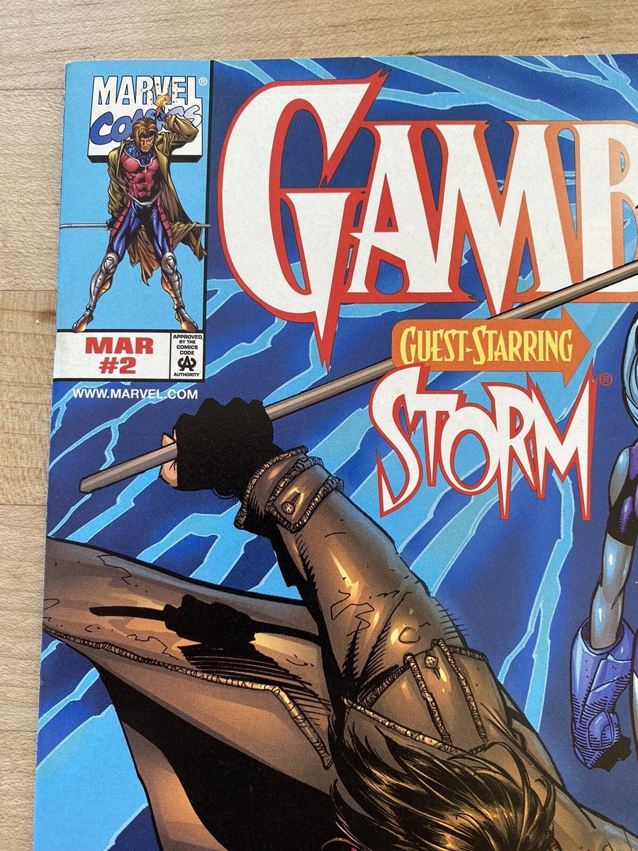 GAMBIT #2 - VARIANT COVER! MARVEL COMICS, STORM, X-MEN, I COMBINE