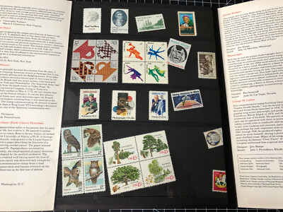 1978年 ミントセット 切手 USPS The Mint Set USPS 1978 Mint Set of Commemorative Stamps | eBay
