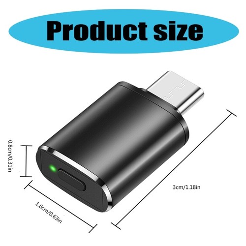 USB C Mouse Mover Perfect for Gamers Professionals Computer Awakening - 第 8/8 張圖片