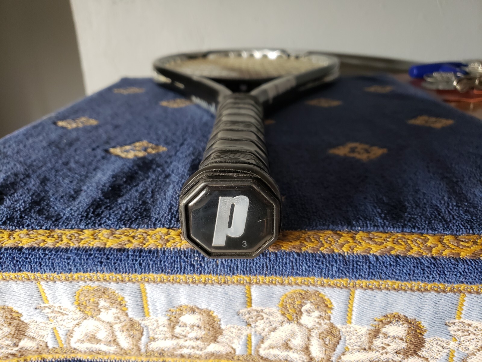 Prince 03 Silver 118 "Oversize" in Nice Condition (4 3/8's L3 Grip)
