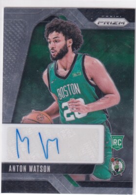 Panini NBA 2024-25 Prizm No. RSI-AWT Anton Watson Rookie Auto