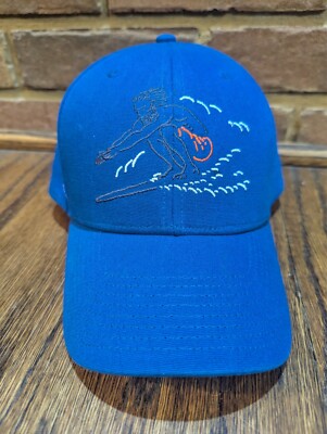 Patagonia Surfer Roger That CAP Rare Blue Hat Surfing Surf Beach Ocean Waves