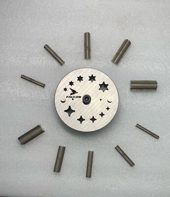 Disc Cutter 2 Different Shapes|4 Prongs |5 Prongs |Set of 10 Punches|