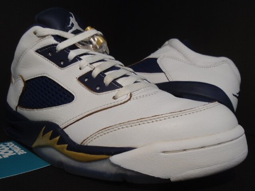 jordan 5s blue and gold