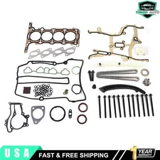 For 2011-14 2015 Chevrolet Cruze 1.4L Turbo Head Gasket Bolts & Timing Chain Kit