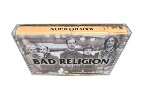 BAD RELIGION The Gray Race Advance Promo CASSETTE Tape Punk Rock RARE 1996 - Picture 2 of 6