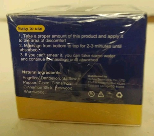 Plantar Fasciitis Heel Relief Cream Organic Herbal Formula Maximum Strength 60ml - Picture 2 of 3