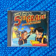 The ClueFinders 5th Grade Adventures PC CD-ROM 2001 Complete w/ Case Insert
