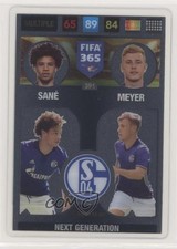2016 Panini Adrenalyn XL Fifa 365 Next Generation Leroy Sane Max Meyer #391 0y3