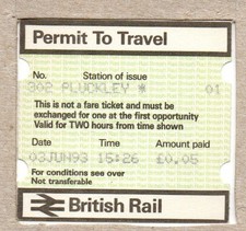 Pluckley 01 - PERTIS Permit to Travel - Kent TN27