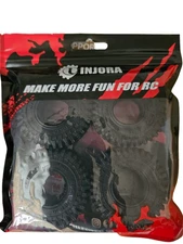 INJORA 1.0" S5 Super Soft 57×22mm Sticky Crawler Tires for TRX4M / SCX24 / AX24