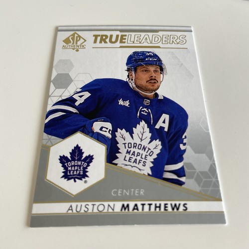 NHL Card-Auston Matthews-True Leaders-SP Authentic 2022-23-Toronto