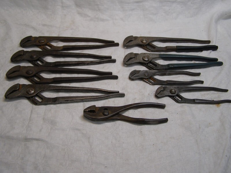 9 Vintage USA Made Channellock Slip Joint Pliers Two 426 & 6) 420 1) 526