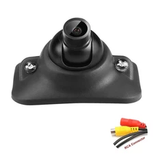 HD Car Rear Front Side View Camera 170° RCA Connector 2 LEDs Night Vision Camera