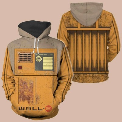 Wall E Robot Cosplay Costume Christmas Birthday Gift Hoodie 3D Printed