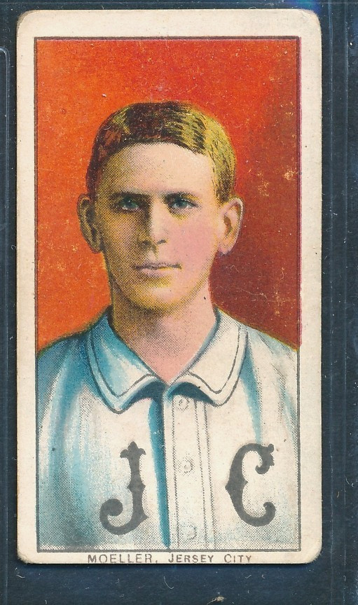 T206 Piedmont 350: DAN MOELLER Jersey City Skeeters ~ VG+ to VG-EX