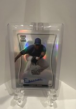 2020 Leaf Metal Draft - Flashback Ezequiel Duran #BA-ED1 (AU, RC) Rangers