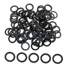 100PCS Skateboard Speed Washer Truck Axle Washer Ring 8x11x12MM Black