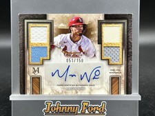 Masyn Winn 2025 Topps Museum Collection Signature Swatches Auto #051/150