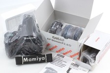 RARE TOP MINT  Mamiya 645AFD III Film Camera AF Sekor D 80mm F2.8 UNUSED Lens