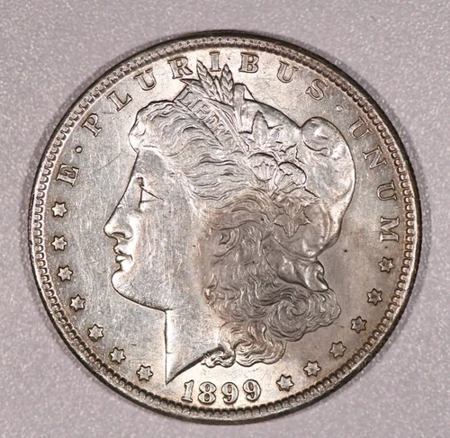 1899-O Morgan SILVER One-Dollar Coin, Very Fine Condition
