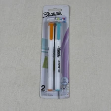 Sharpie S-Note Duo Creative Marker Set of Two Colors Orange & Blue