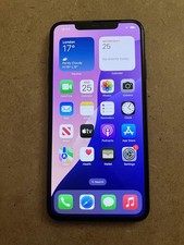 Apple iPhone XS Max - 64GB - Space Grey(Unlocked) Crack backside Battery Service