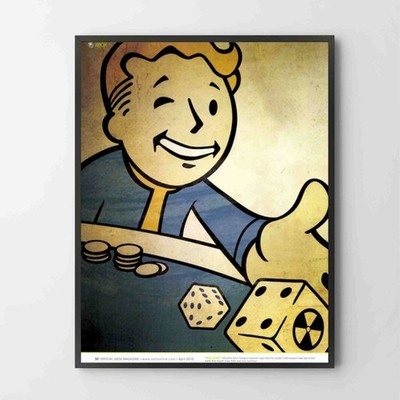 Poster Fallout New Vegas PS3 XBOX 360 PC Glossy Unframed Poster Print G7687