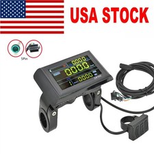 SW900 LCD Display for E-Bike 24-60V – SM and WP Plug, Ships from US SDE