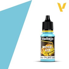 Vallejo Model Air Color Paints - (Singles all colours) 17ml Bottles Acrylic