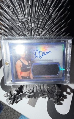 2019 Topps Museum Collection Signature Swatches Relic Autographs Mackenzie Dern