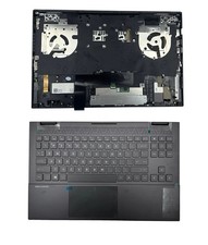 Palmrest Backlit Keyboard Touchpad For HP OMEN Laptop 15-EK 15-EN New U.S.A