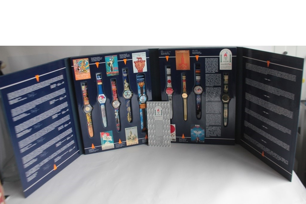 SWATCH Historical Olympic Games Collection 1st Edition Box Set