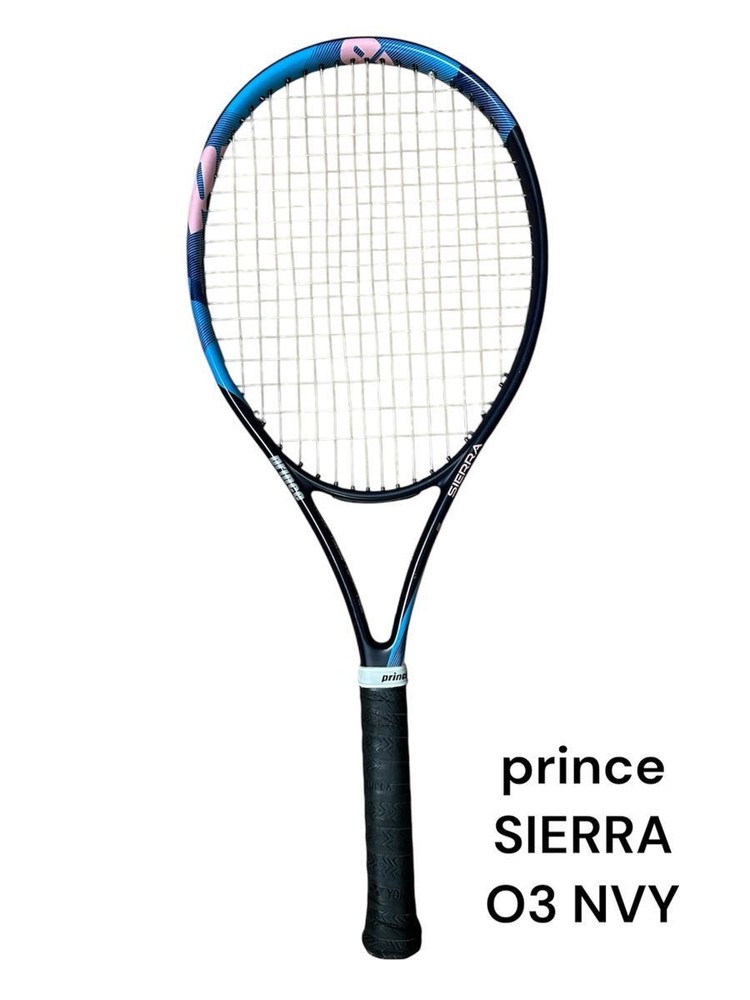 Beauty  Prince SIERRA O3 NVY Prince Hard Racquet Tennis Racket Black Prince P