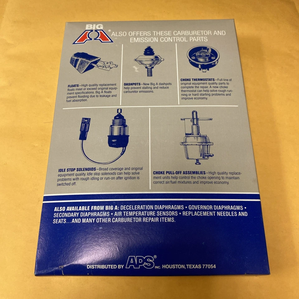 NOS Hygrade 953A Carburetor Kit In BigA Box! Made In USA! Free Shipping! - Image 3 of 4
