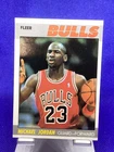 1987 Fleer #59 MICHAEL JORDAN. NM-MT or Better. PSA “Factory cut short”. Read