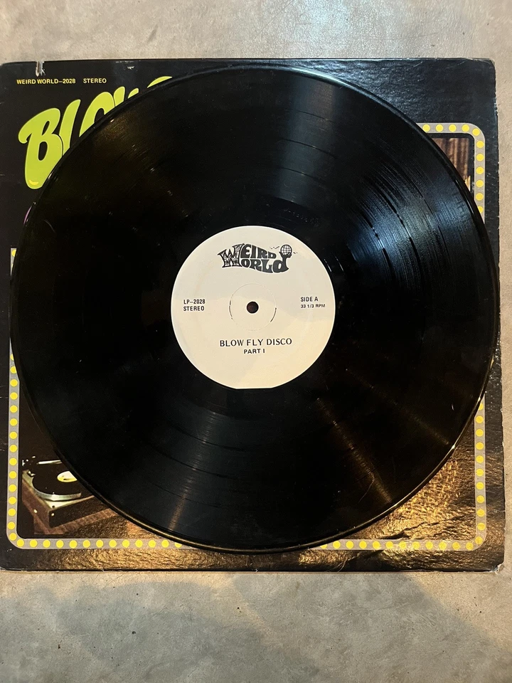Blowfly - Disco LP Vinyl Record Comedy Parody Disco Funk Weird World Records - Imagem 3 de 4