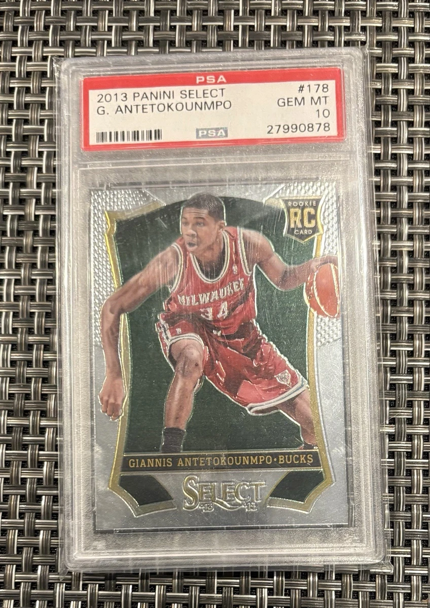 Giannis Antetokounmpo Professional Sports 10 Graded Basketball