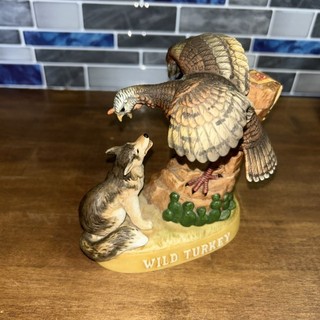 Wild Turkey Limited Edition Porcelain Decanter Coyote No. 10 1986 750ml