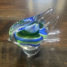 Murano Style Blown Glass Fish