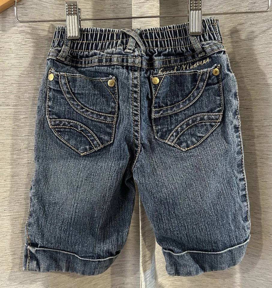 Pantalones vaqueros vintage Hannah Montana bordados talla 6 Foto 4 de 4