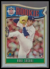 2025 Bowman #ROY-10 Roki Sasaki Rookie of the Year Favorites