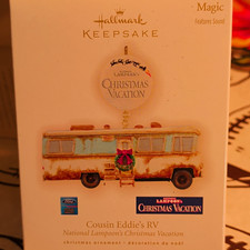 Hallmark Keepsake Magic Sound Cousin Eddie RV Ornament Christmas Vacation 2009