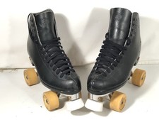Riedell Sure Grip Competitor 5L All American Plus 4 Wheel Skates 10 Made In USA