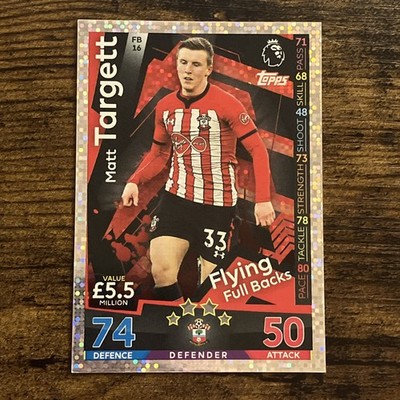 Match Attax Extra 2018/19 Matt Targett Flying Full Backs